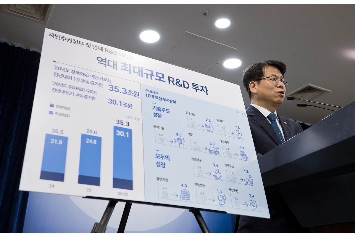 Vice Minister for Science, Technology and Innovation Park Briefs on Budget Reallocation Plan for the 2026 National Research and Development Project 이미지