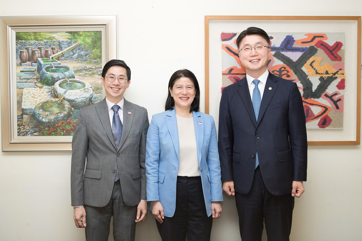 Vice Minister Ryu Holds Meeting with Singapore’s Vice Minister of Digital Development and Information 이미지